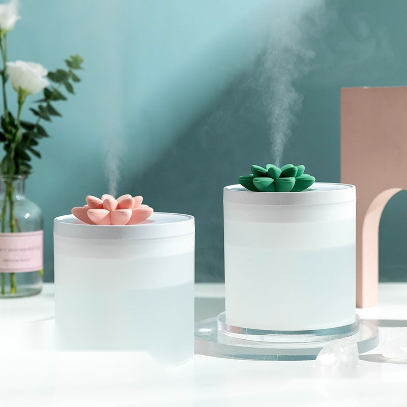 The Lotus Breeze — New Lotus Ultrasonic USB Humidifier (Green)