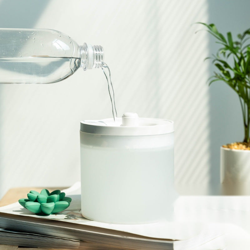 The Lotus Breeze — New Lotus Ultrasonic USB Humidifier (Green)