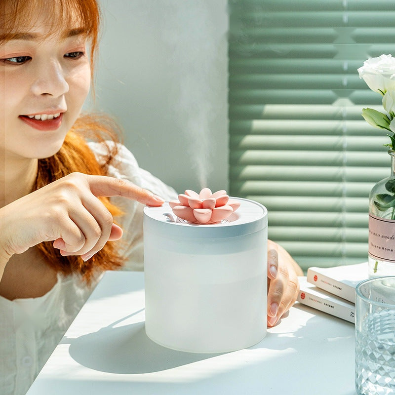 The Lotus Breeze — New Lotus Ultrasonic USB Humidifier (Green)