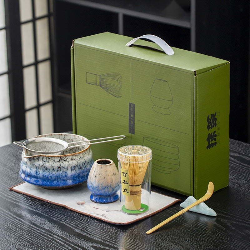 The Zen Tea — Japanese Style Whisk Ceramic Set