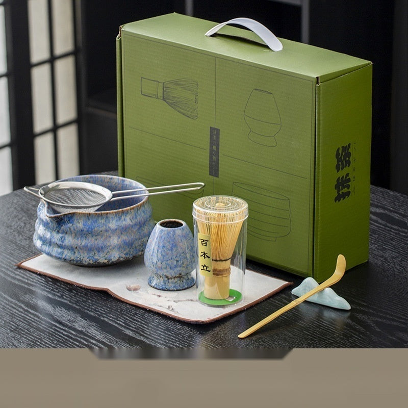 The Zen Tea — Japanese Style Whisk Ceramic Set