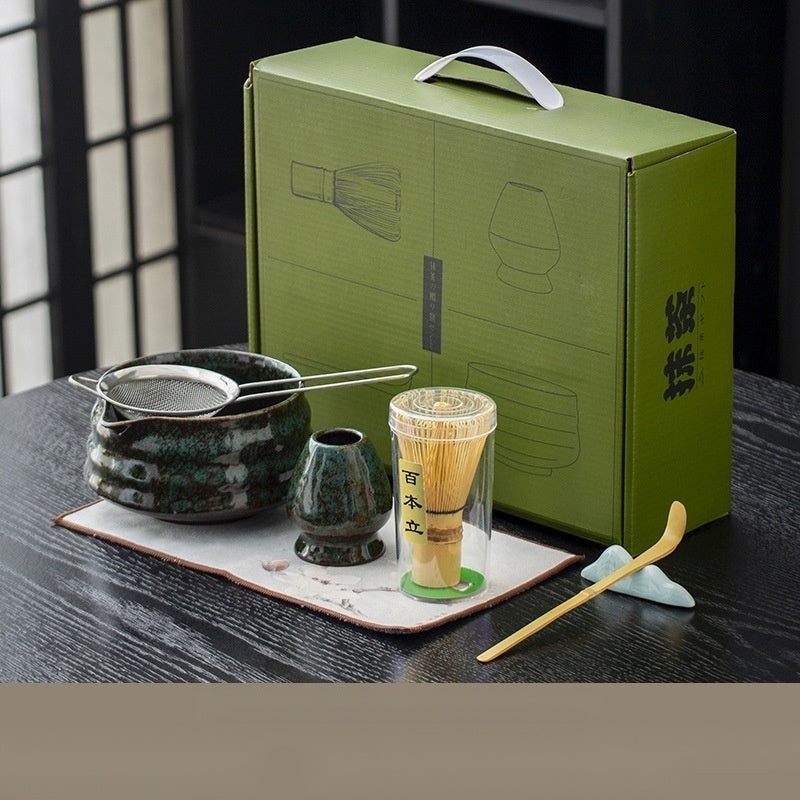 The Zen Tea — Japanese Style Whisk Ceramic Set