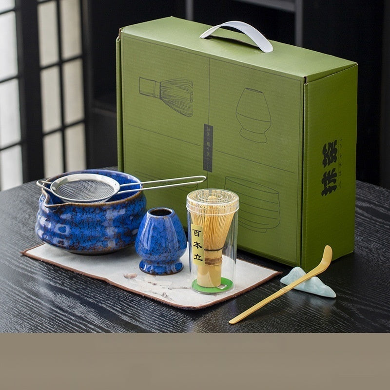 The Zen Tea — Japanese Style Whisk Ceramic Set