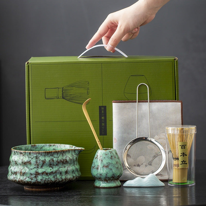 The Zen Tea — Japanese Style Whisk Ceramic Set