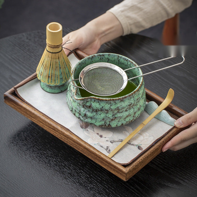 The Zen Tea — Japanese Style Whisk Ceramic Set