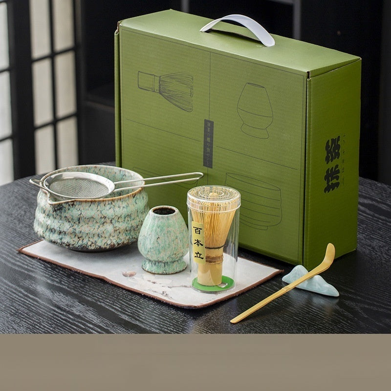 The Zen Tea — Japanese Style Whisk Ceramic Set