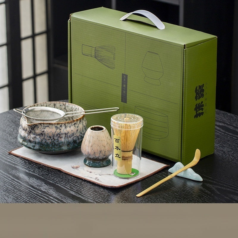 The Zen Tea — Japanese Style Whisk Ceramic Set