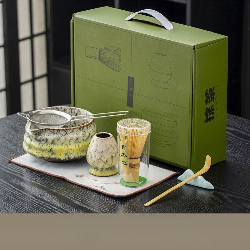 The Zen Tea — Japanese Style Whisk Ceramic Set