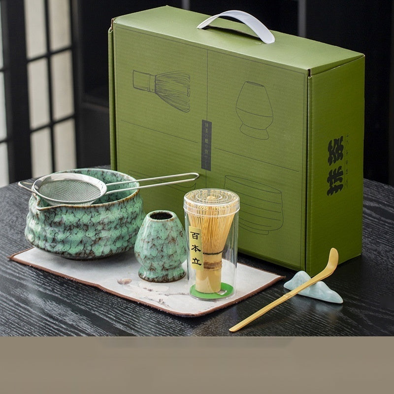 The Zen Tea — Japanese Style Whisk Ceramic Set
