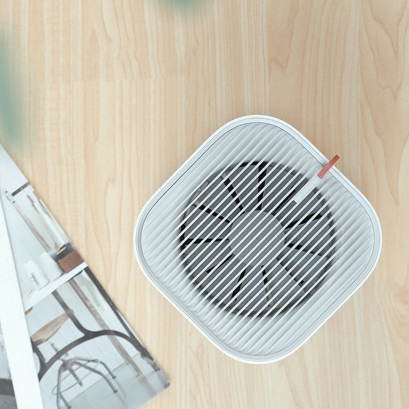 The Pure Breeze — Small Silent Smart Desktop Air Purifier (Grey, USB)