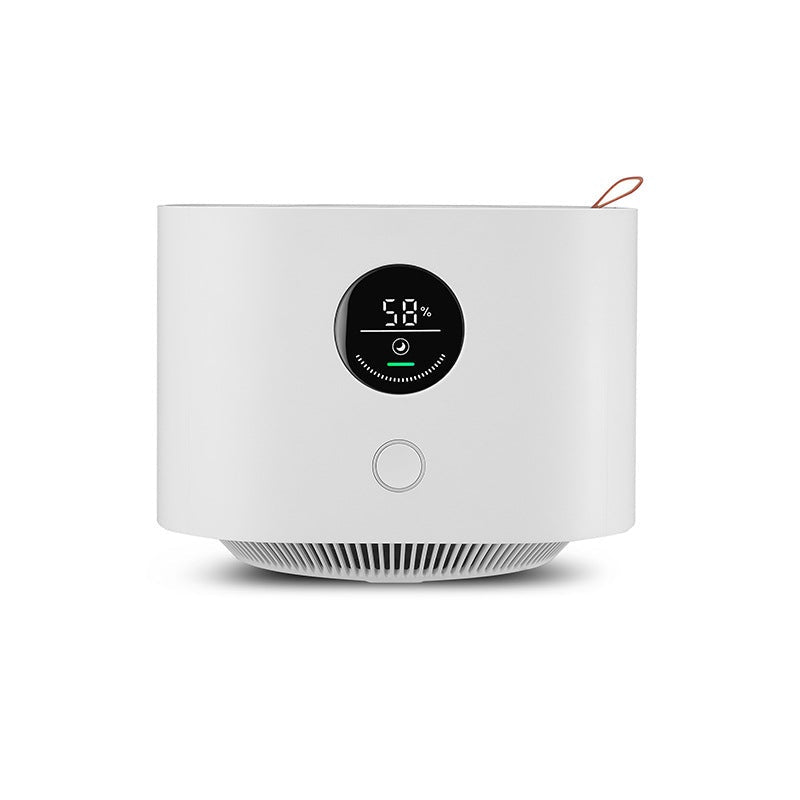 The Pure Breeze — Small Silent Smart Desktop Air Purifier (Grey, USB)