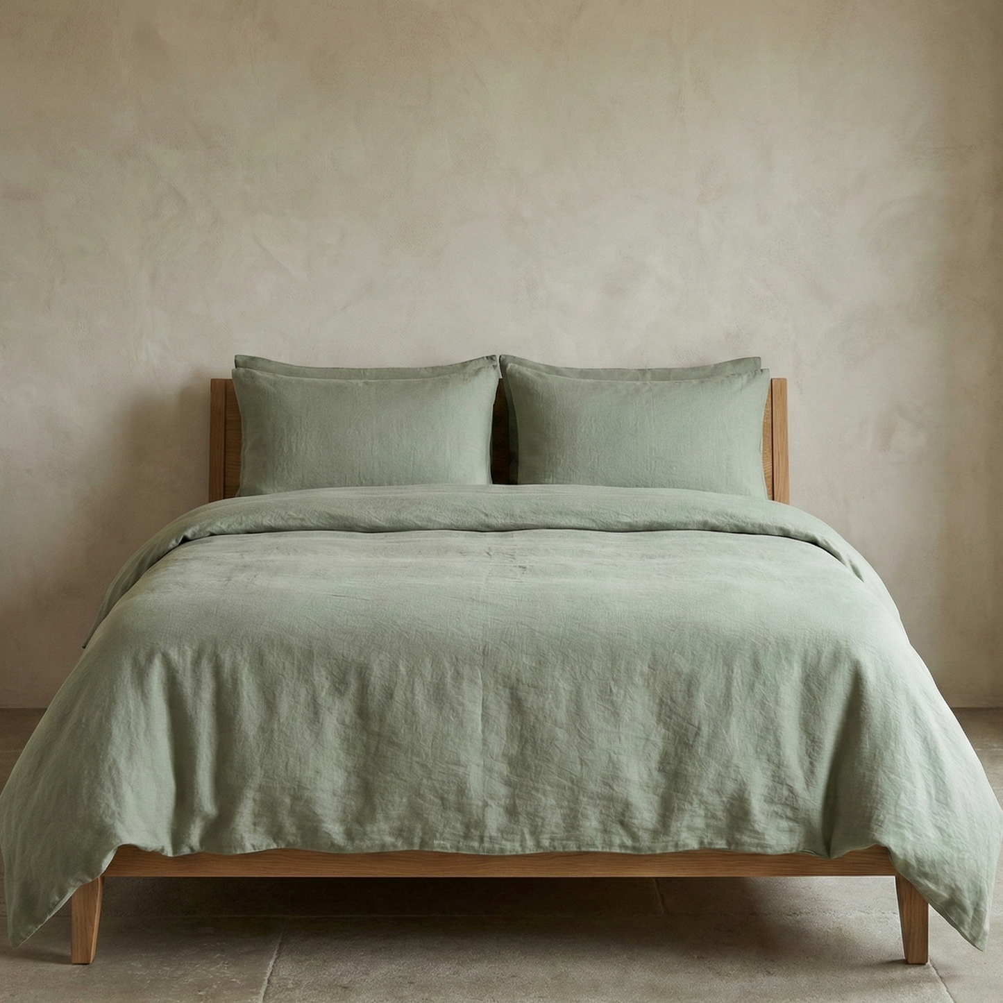 The Linen Cotton Duvet Cover — Natural Breathability-18